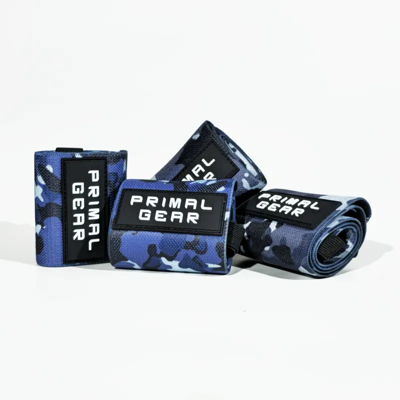 Primal Gear - Premium Camo Weightlifting Wrist Wraps