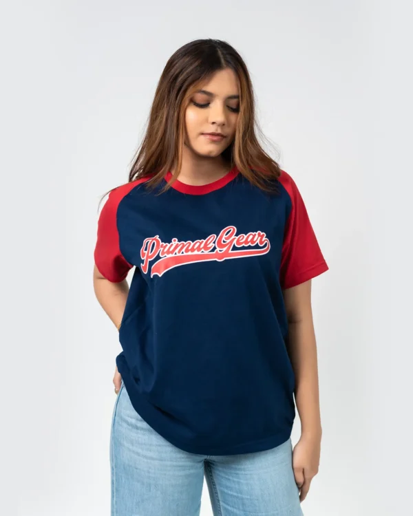Calligraphy Logo Raglan T-Shirt