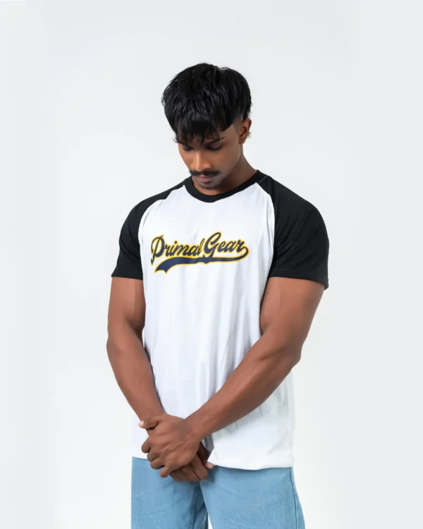 Calligraphy Logo Raglan T-Shirt