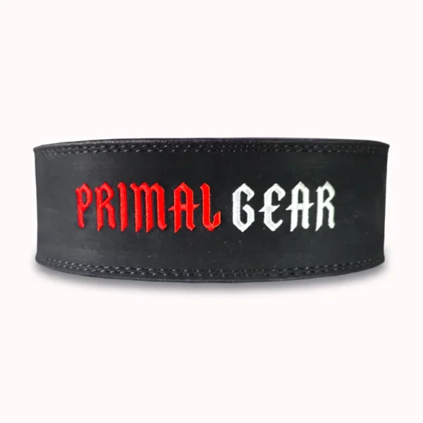 weightlifting-powerlifting-buckle-belt-rear-view Premium Powerlifting Buckle Belt